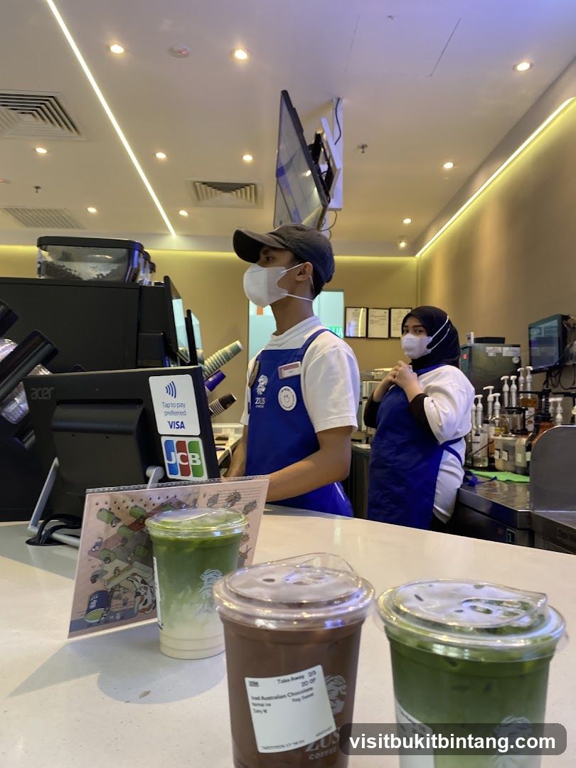 Baristas and Drinks