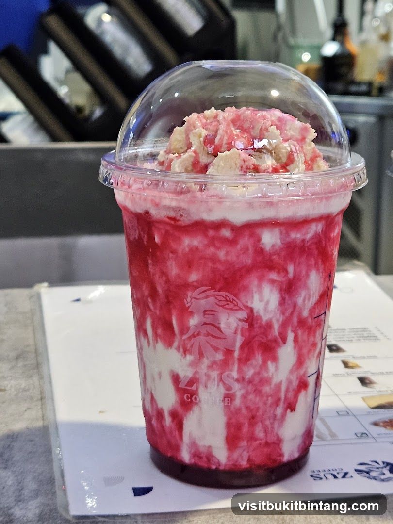 Pink Swirl Drink