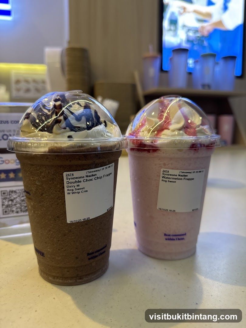 Two Frappes