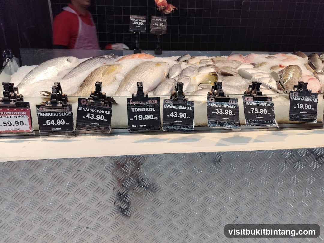 Fresh Fish Display