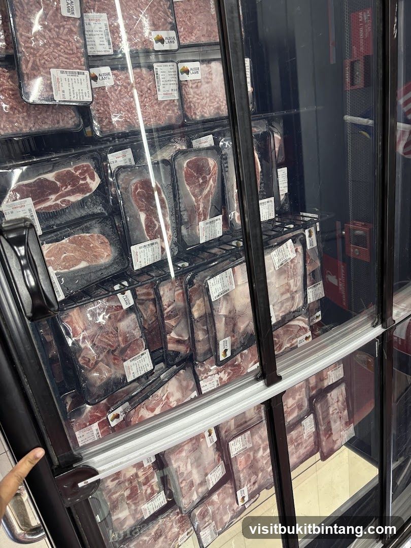 Refrigerated Meat Display