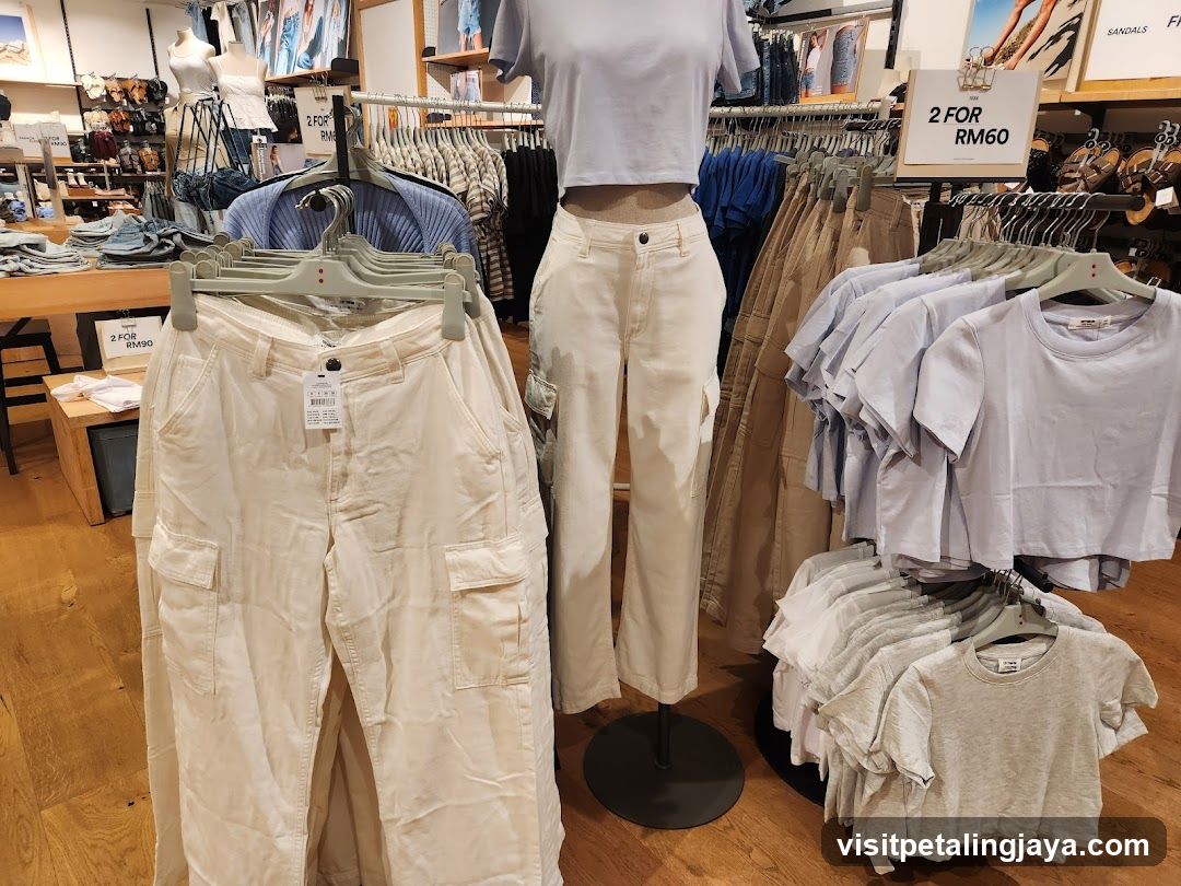 Clothing Store Interior Display