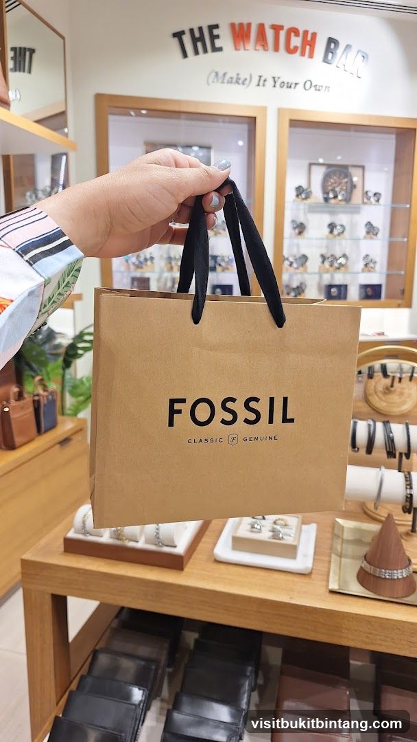 Fossil Shopping Bag