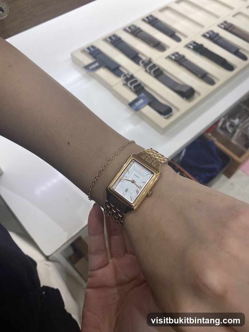 Fossil Watch on Wrist