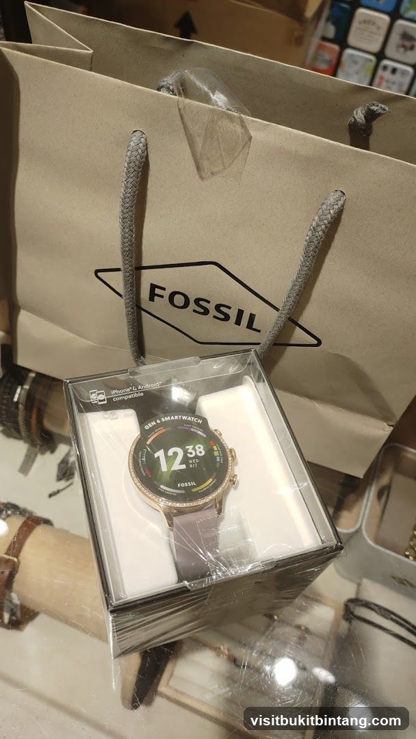 Fossil Smartwatch in Packaging