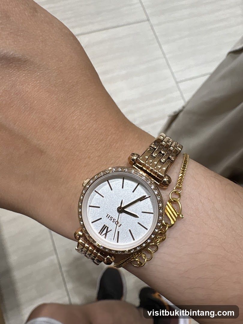Fossil Watch on Wrist