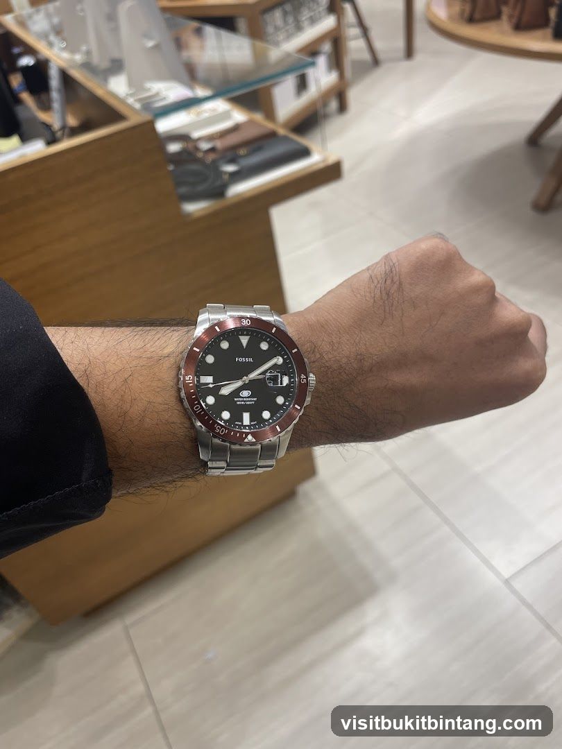 Fossil Watch on Wrist