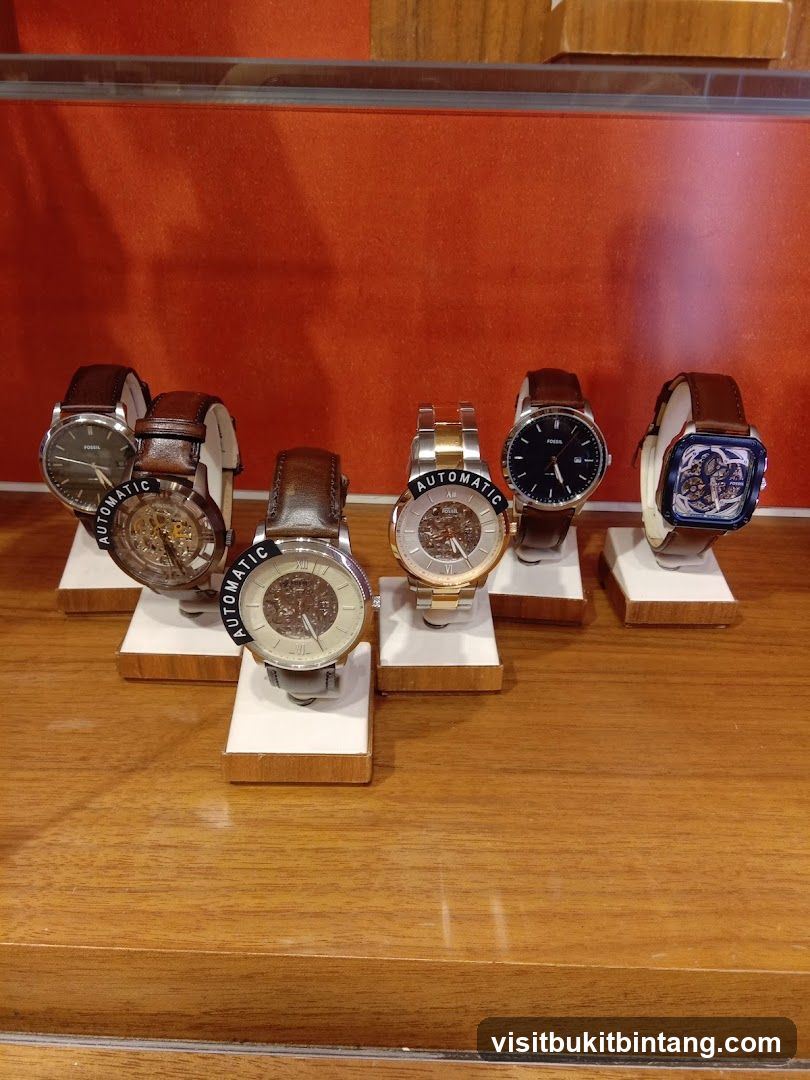 Fossil Watches Display