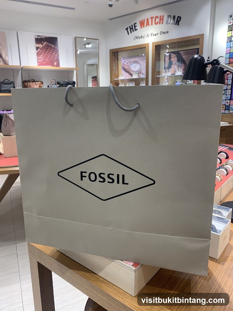 Fossil Shopping Bag