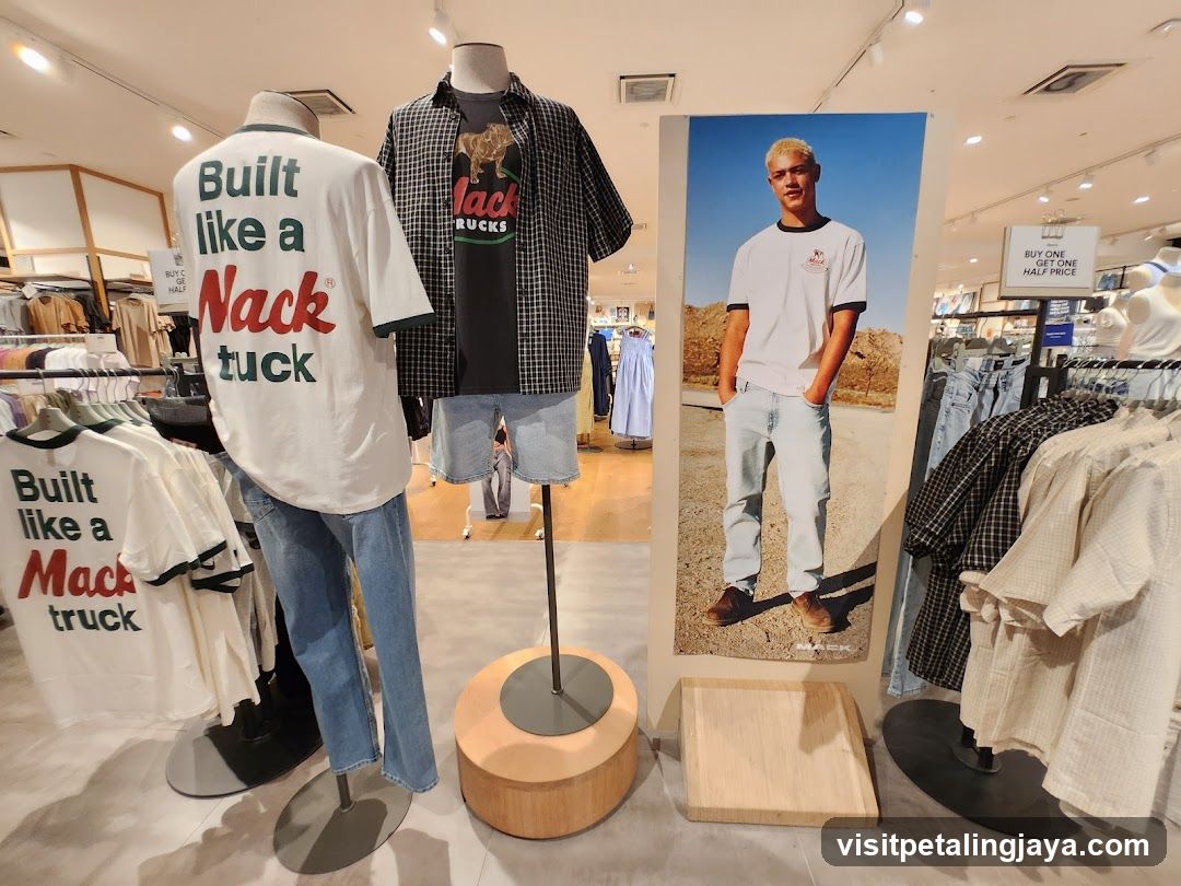 Nack Tuck Clothing Display