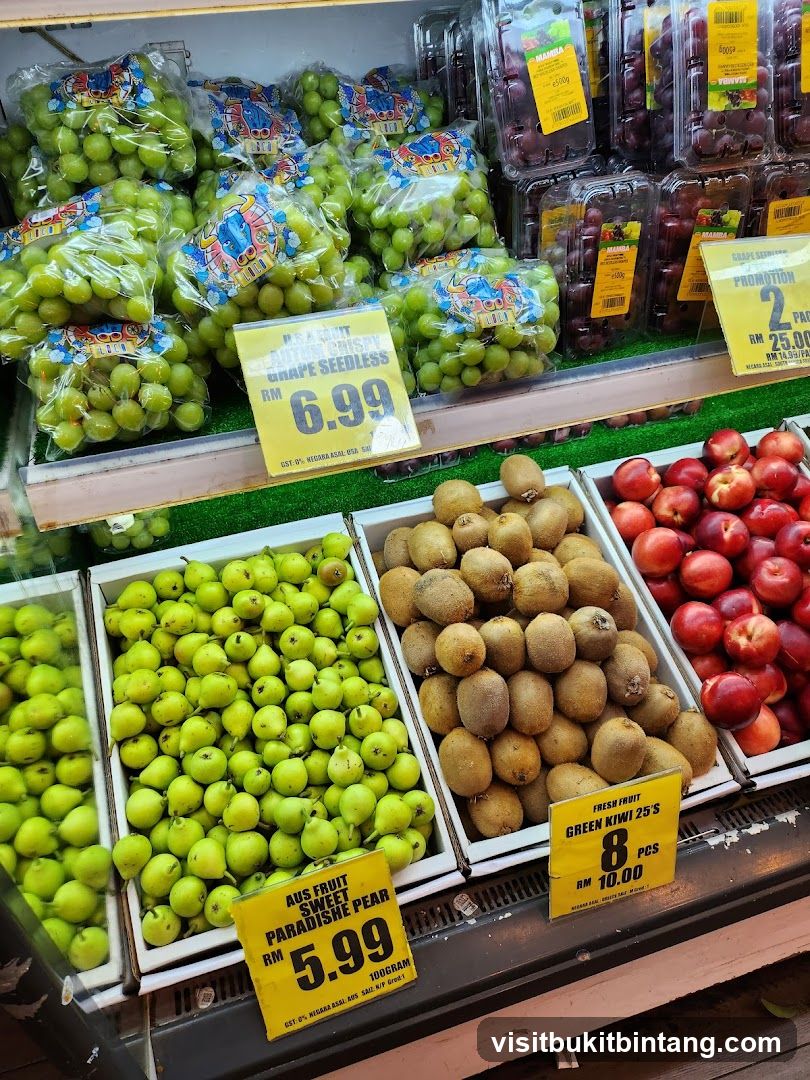 Fresh Fruit Display