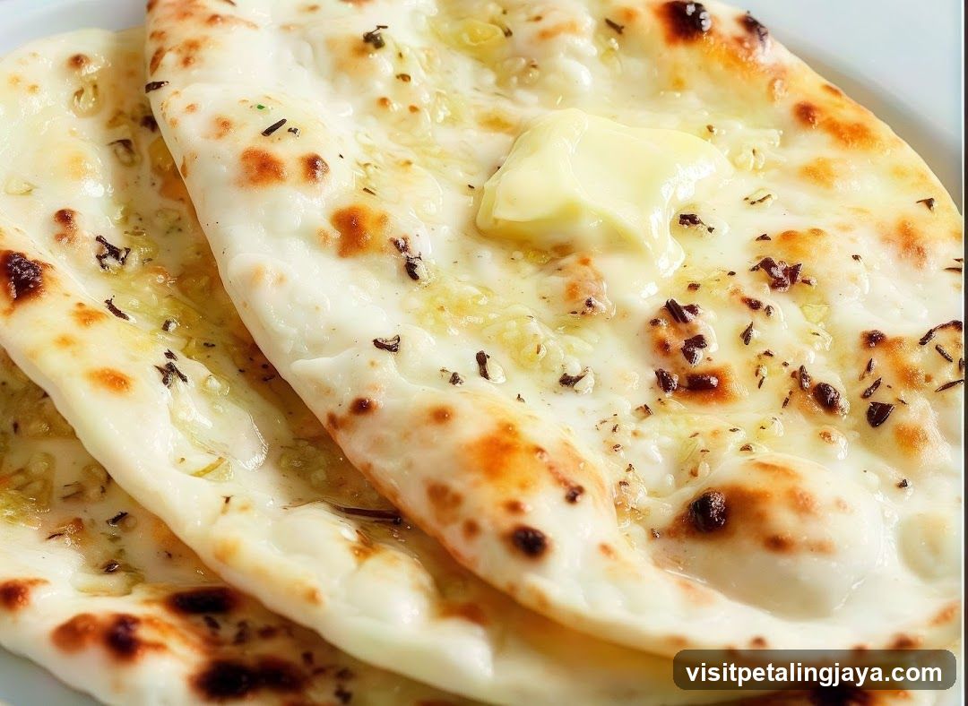 Buttered Naan Bread