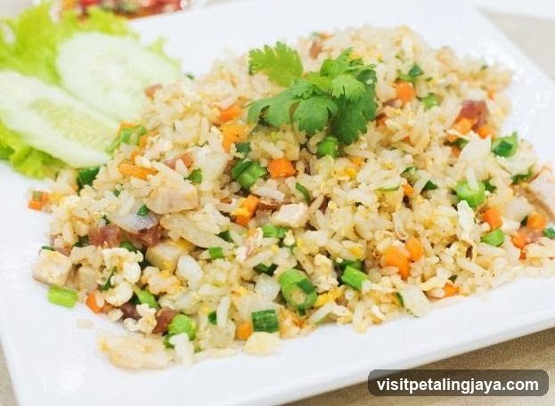 Fried Rice with Garnish
