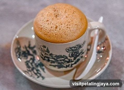 Cup of Coffee with Foam