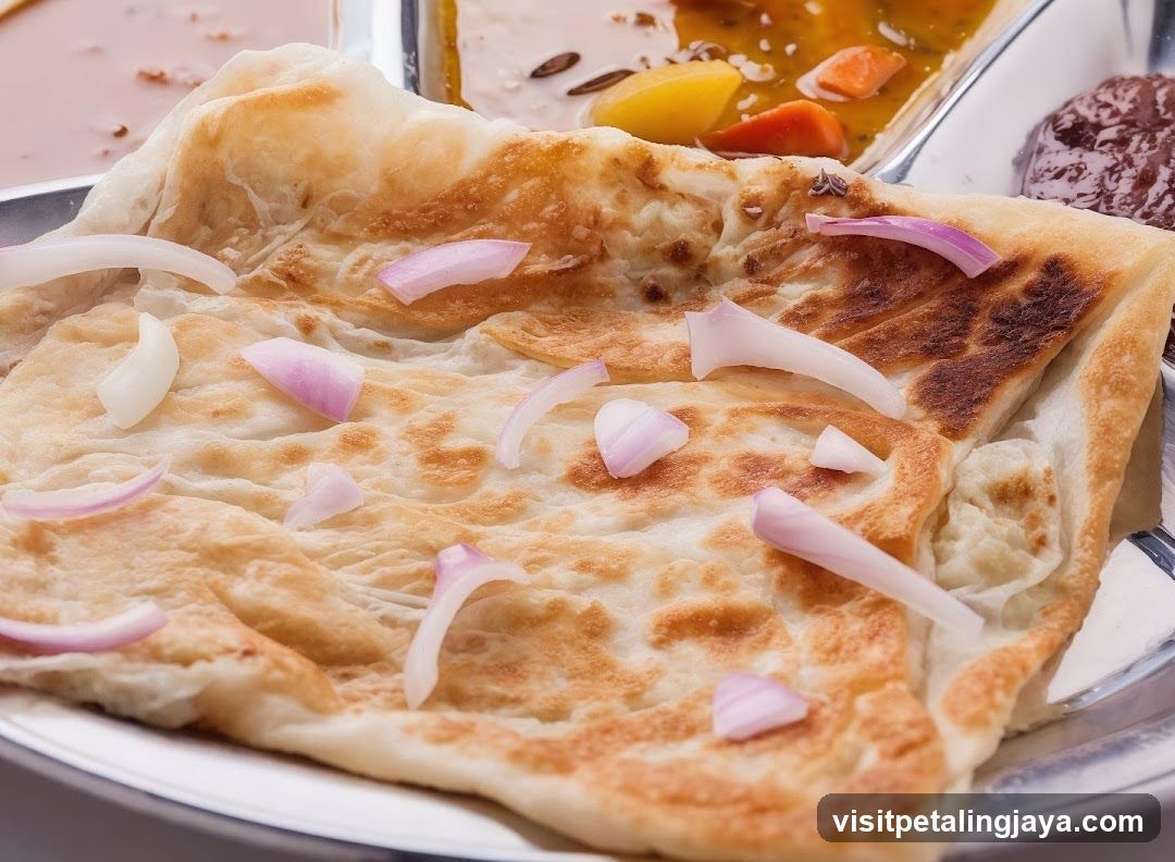 Naan Bread with Onions and Curry