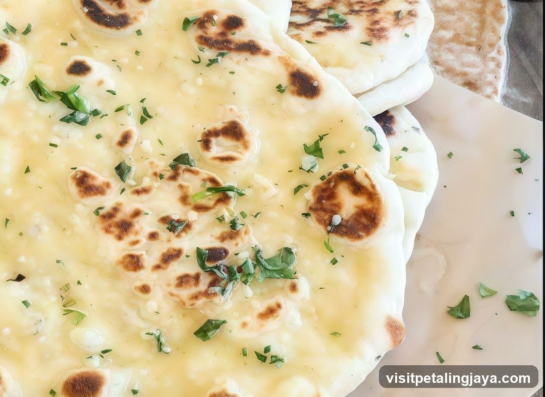 Garlic Butter Naan Bread