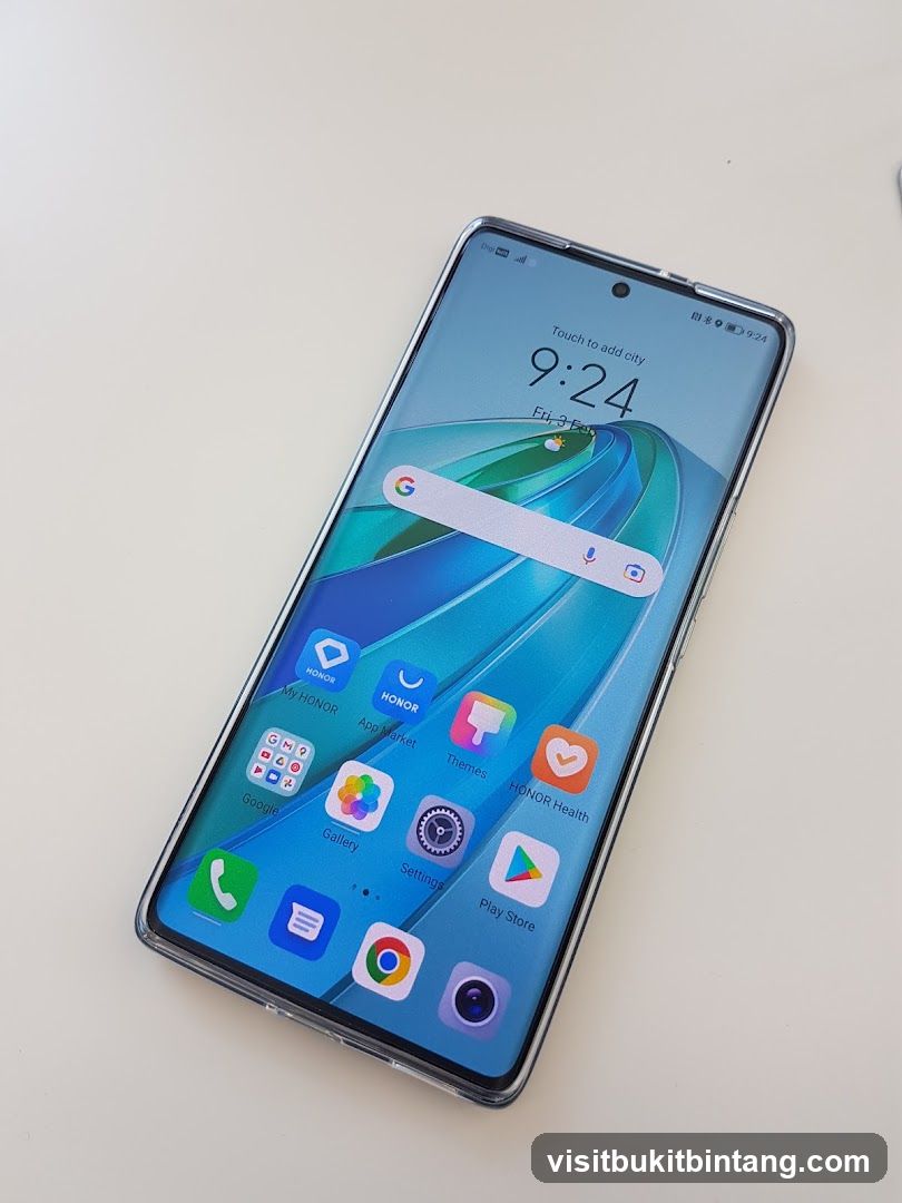 Smartphone with Honor OS