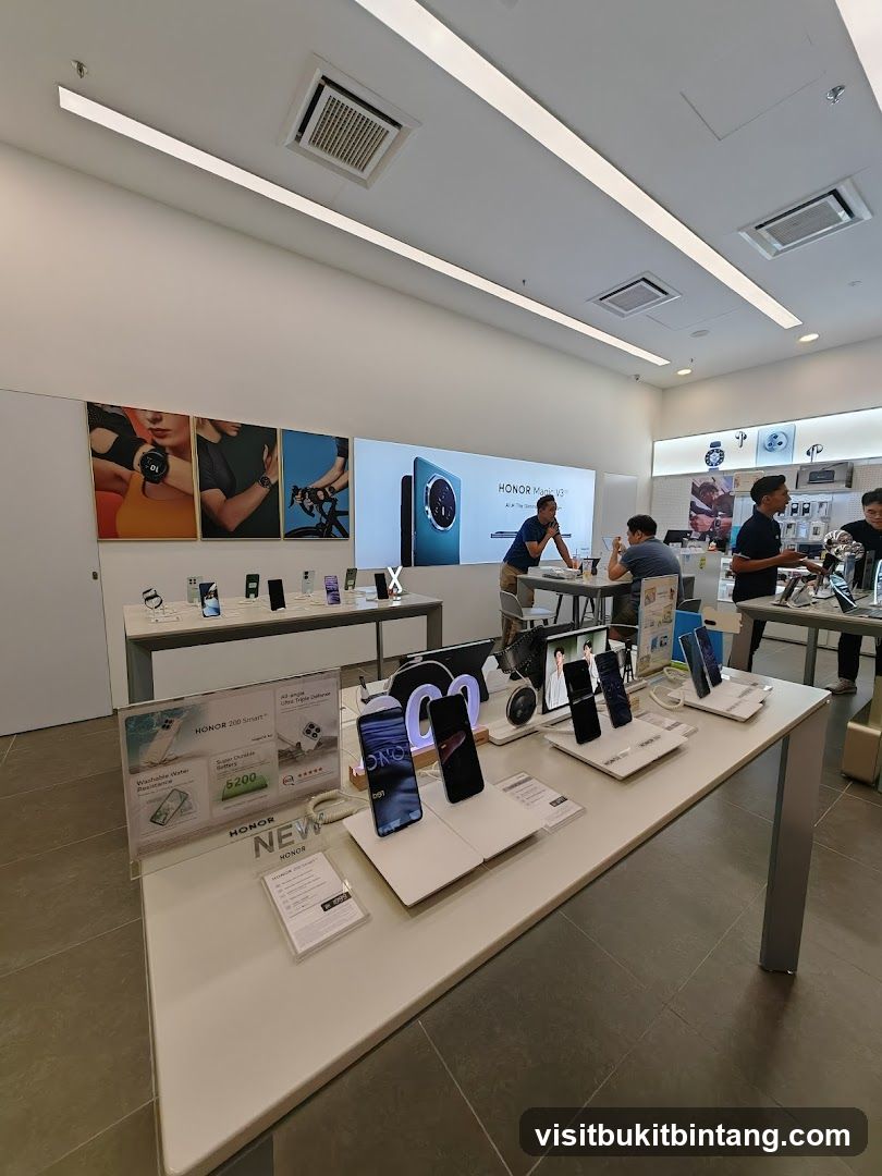 Electronics Store Display
