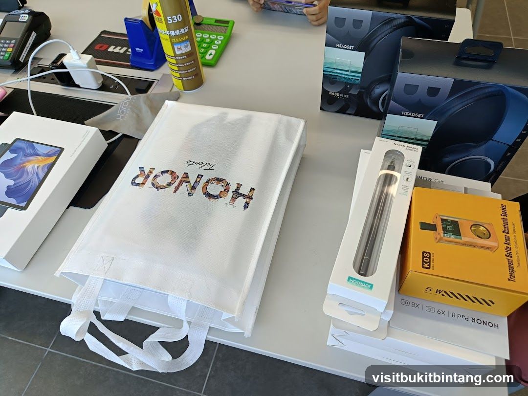 Honor Products Display