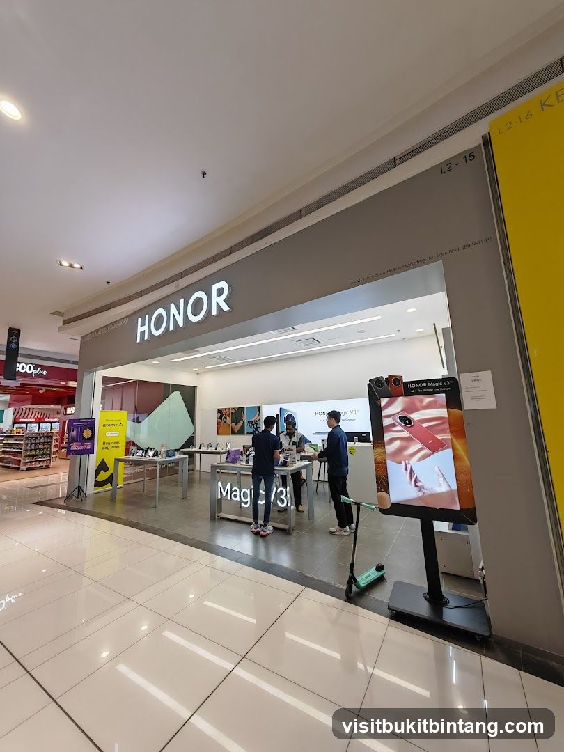 HONOR Experience Store @ Nu Sentral