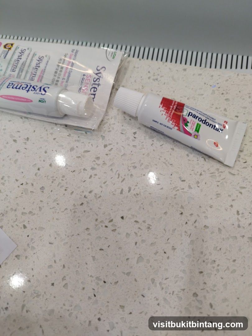 Toothpaste Samples