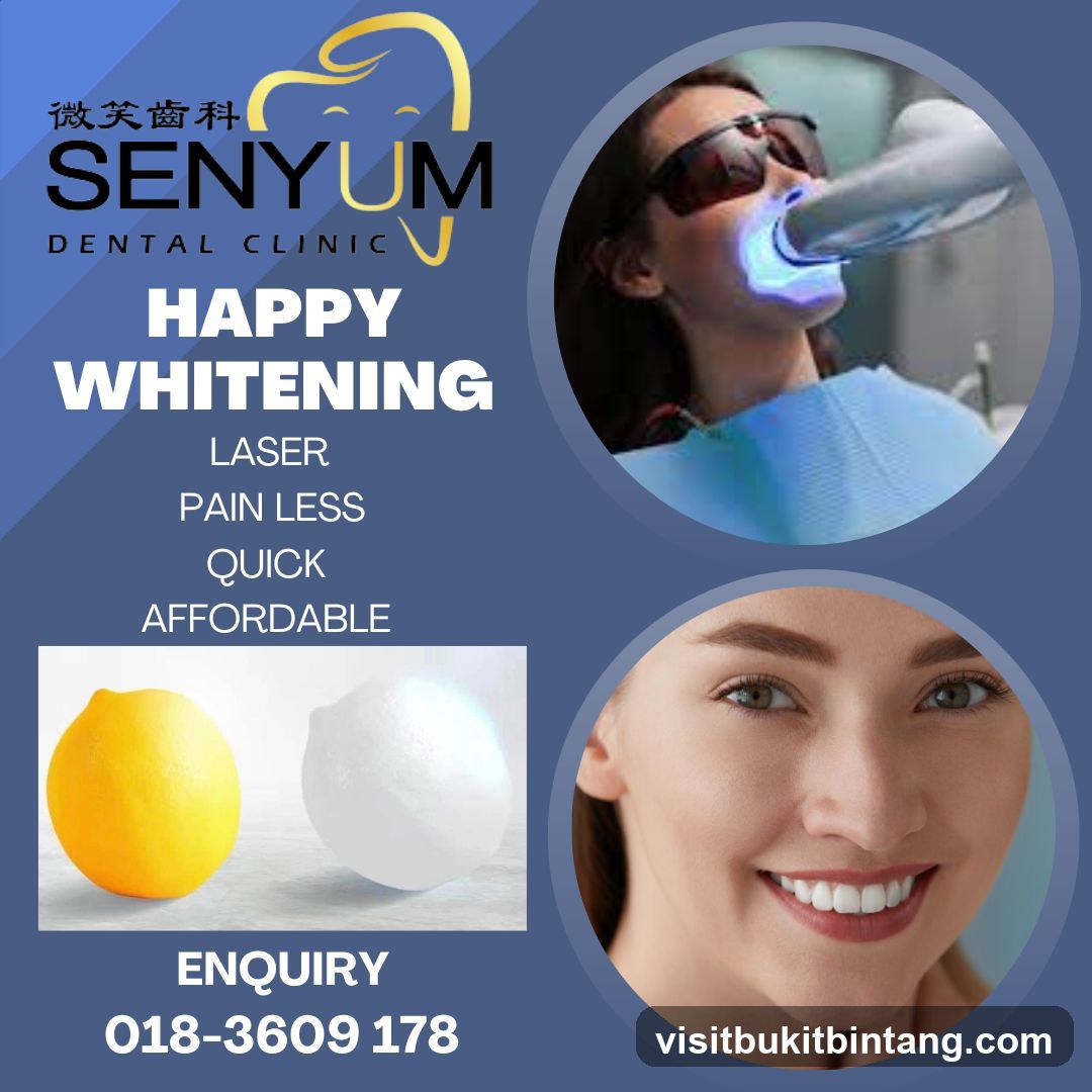 Happy Whitening Advertisement