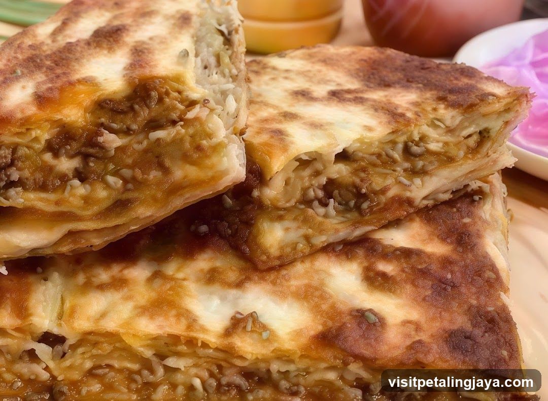 Stack of Fried Stuffed Pastries
