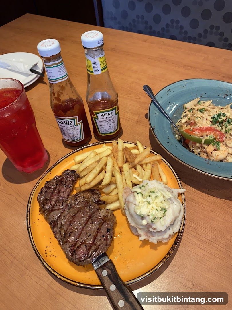 Steak and Fries Meal