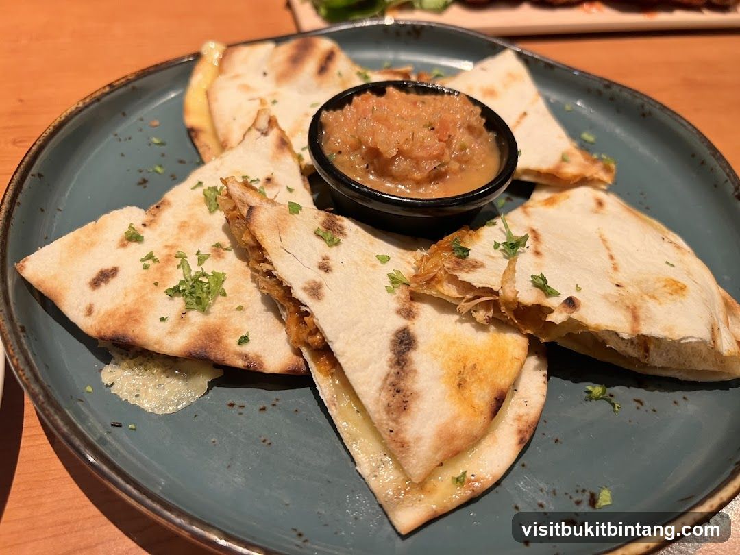 Quesadillas with Salsa