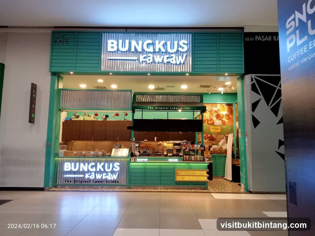Bungkus Kaw Kaw @ NU Sentral