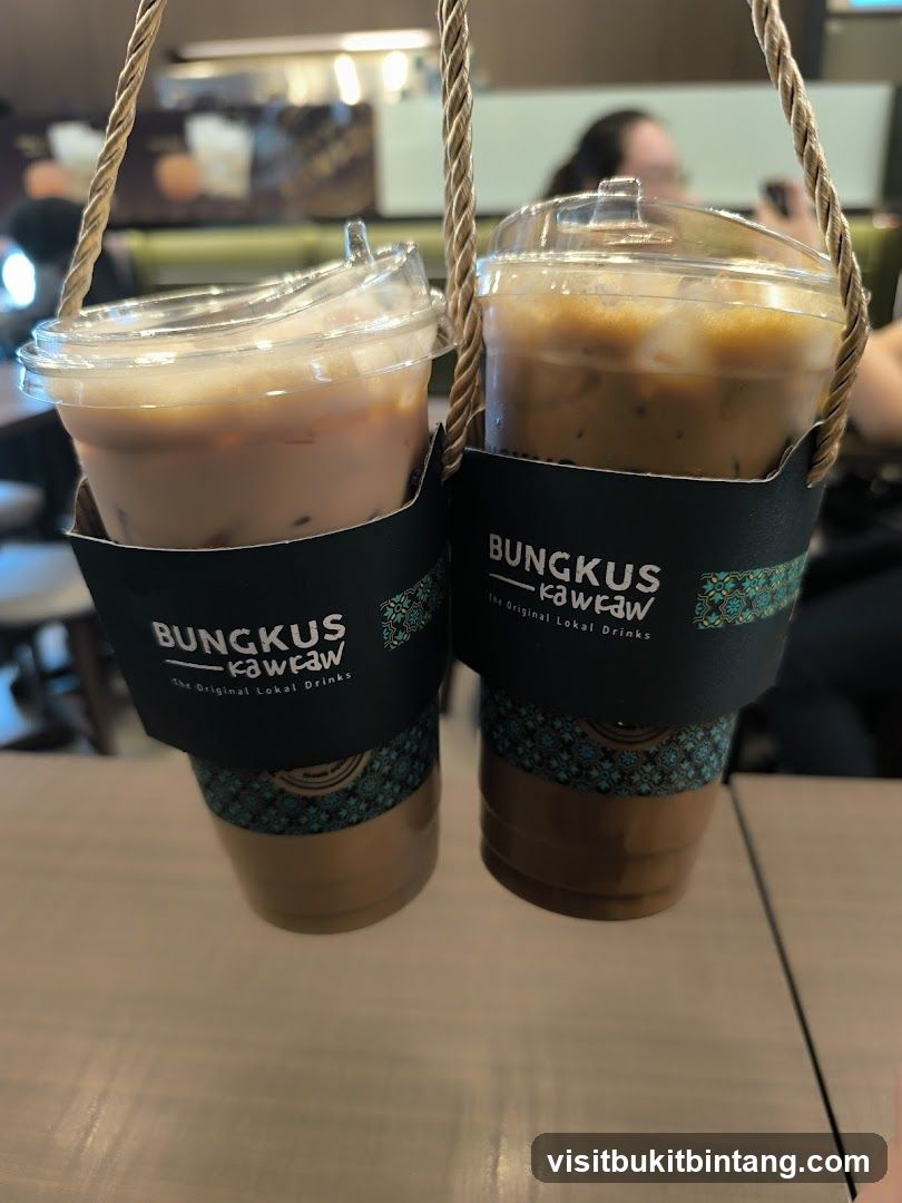Two Iced Drinks