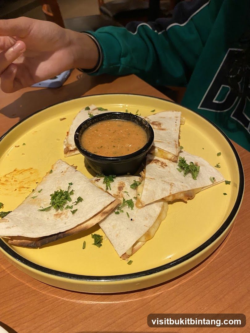 Quesadillas with Salsa