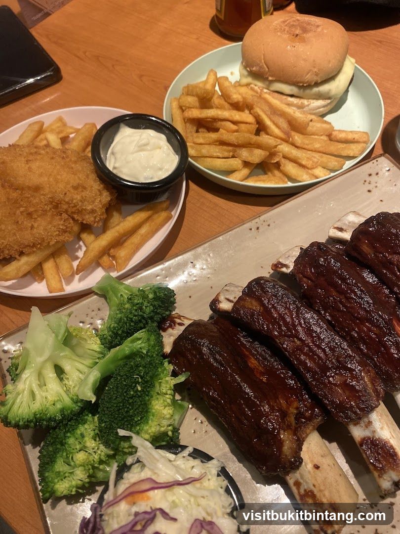 Barbecue Ribs and Sides