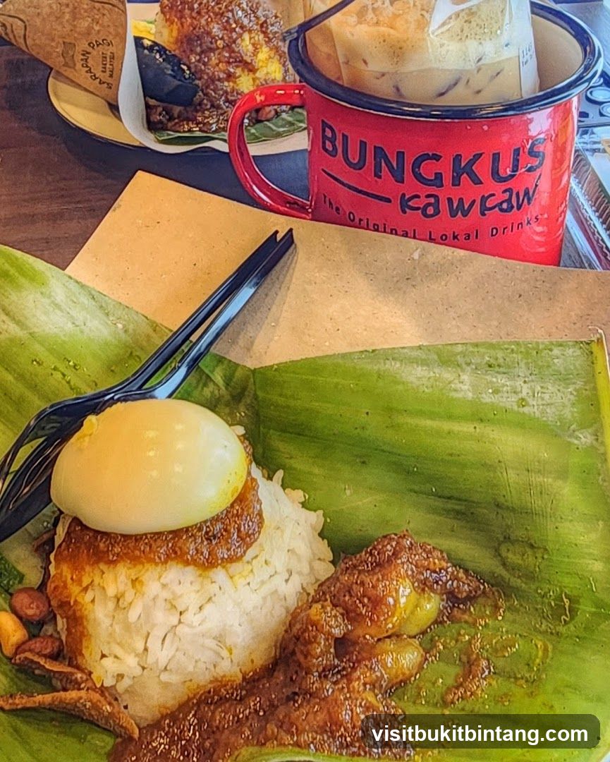 Nasi Lemak and Drink