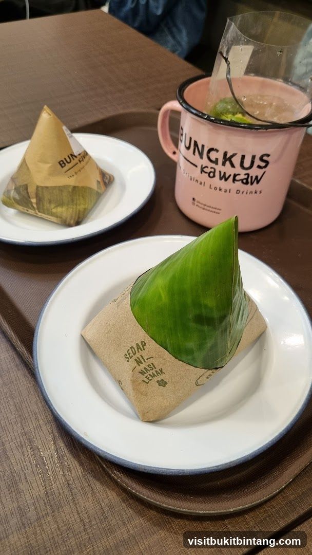 Nasi Lemak and Drink