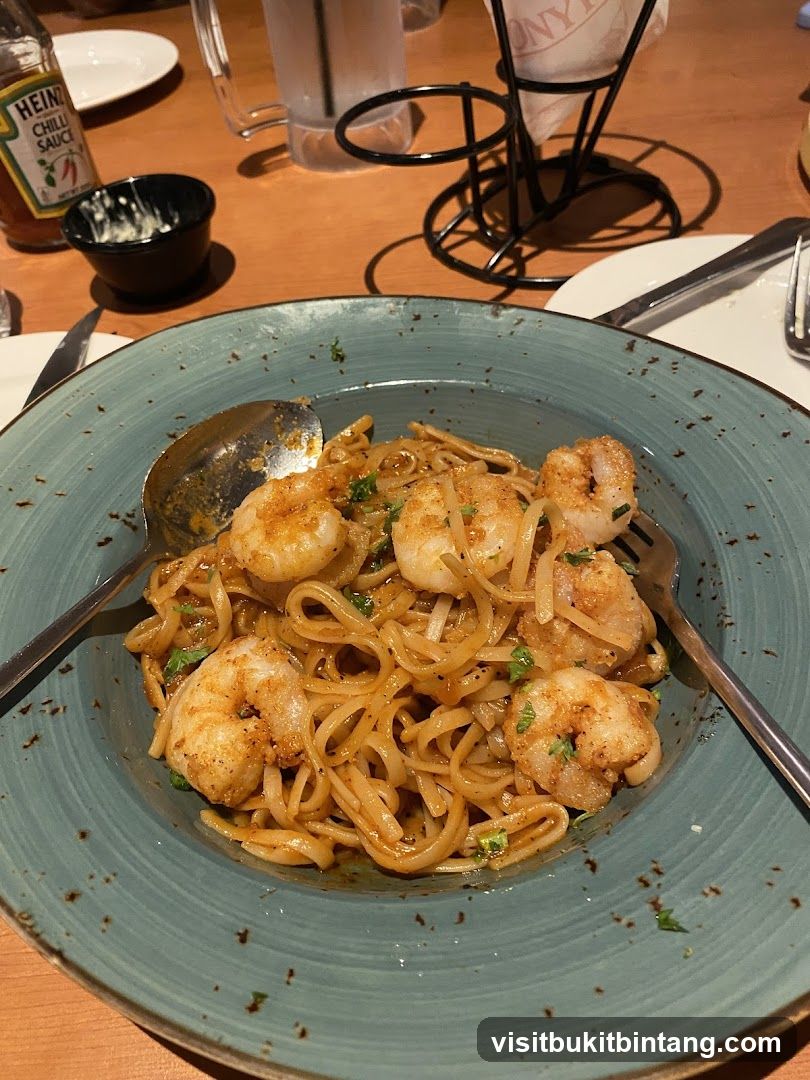 Shrimp Pasta Dish