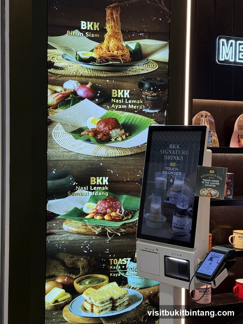Food Display and Ordering Kiosk