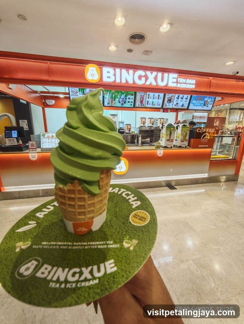 Bingxue Matcha Ice Cream
