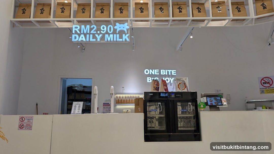 Milk Shop Counter