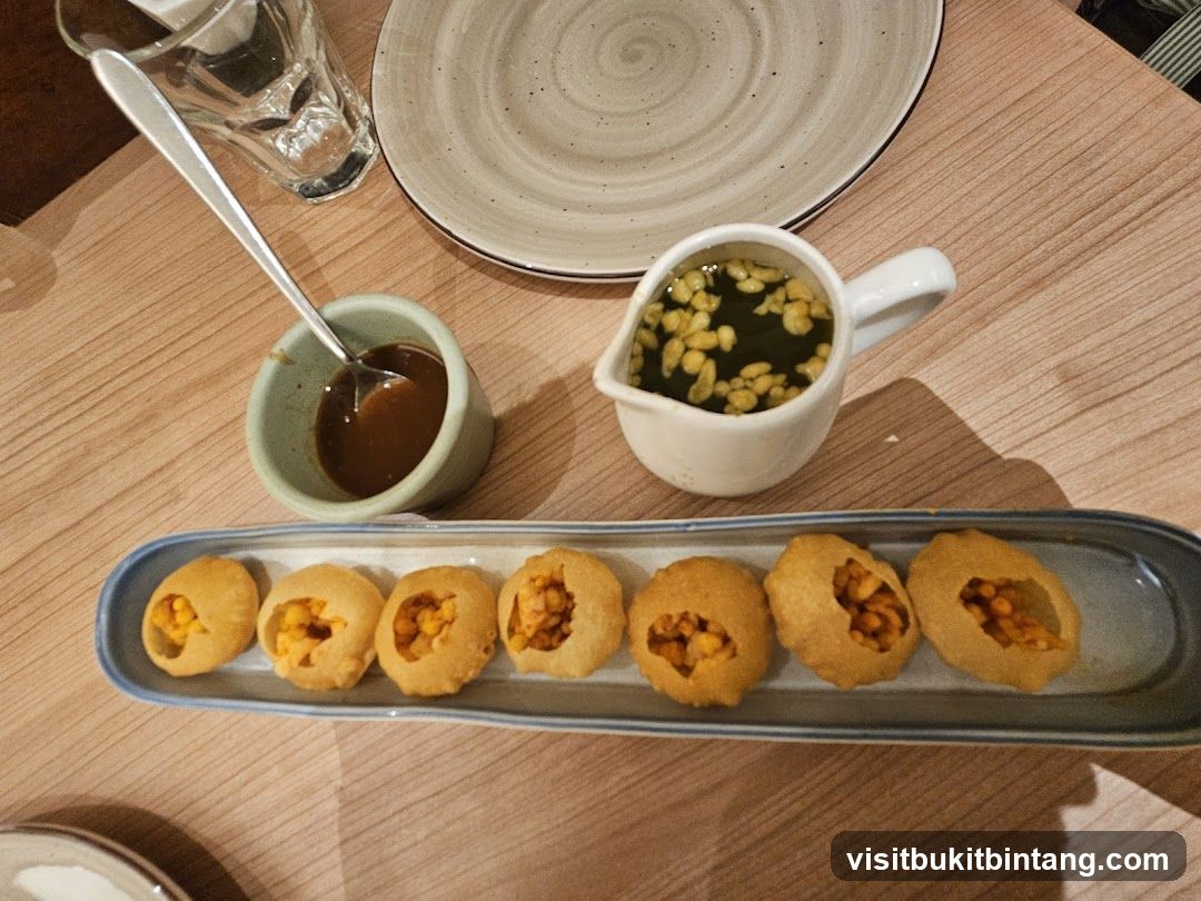 Golgappa Platter