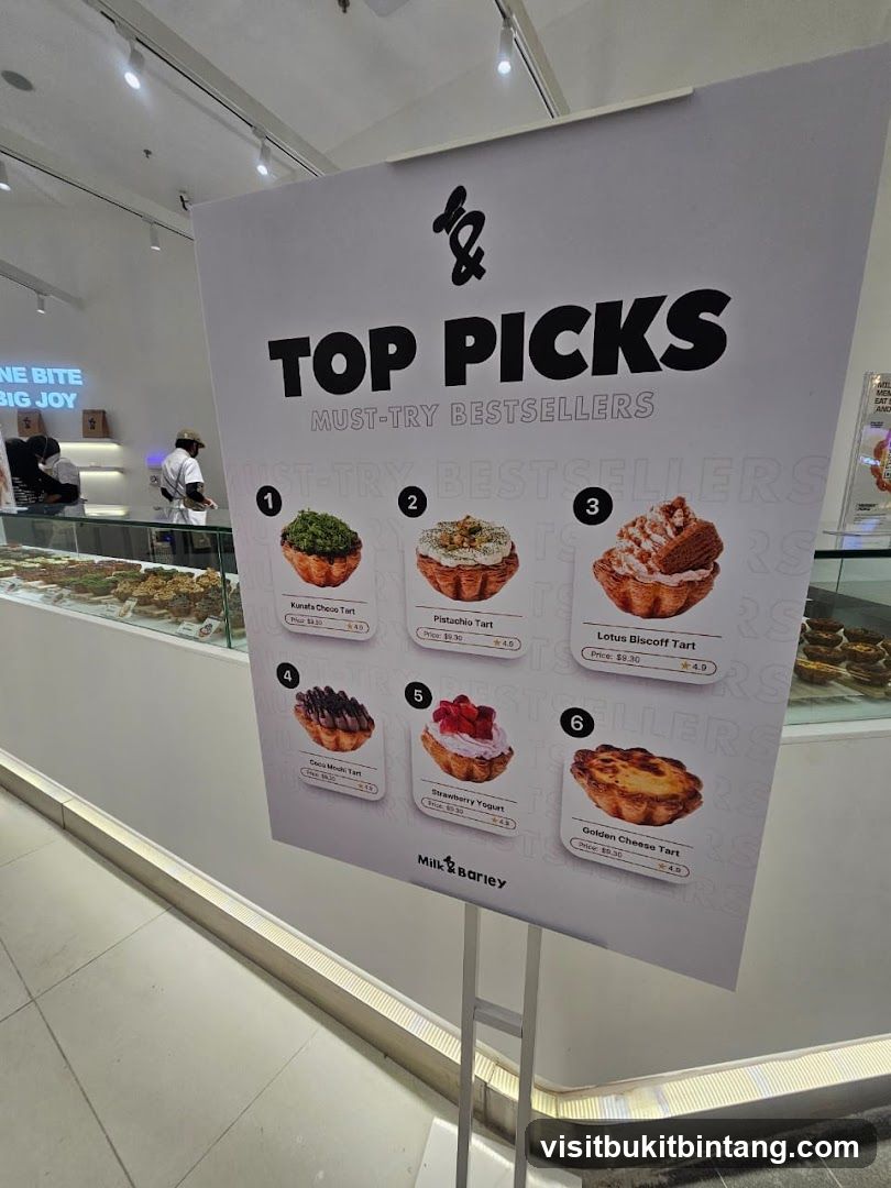 Top Picks Must-Try Bestsellers Menu