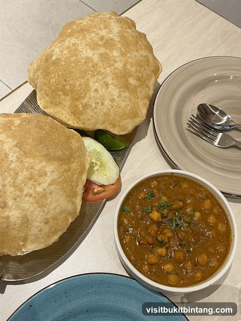 Poori and Chana Masala