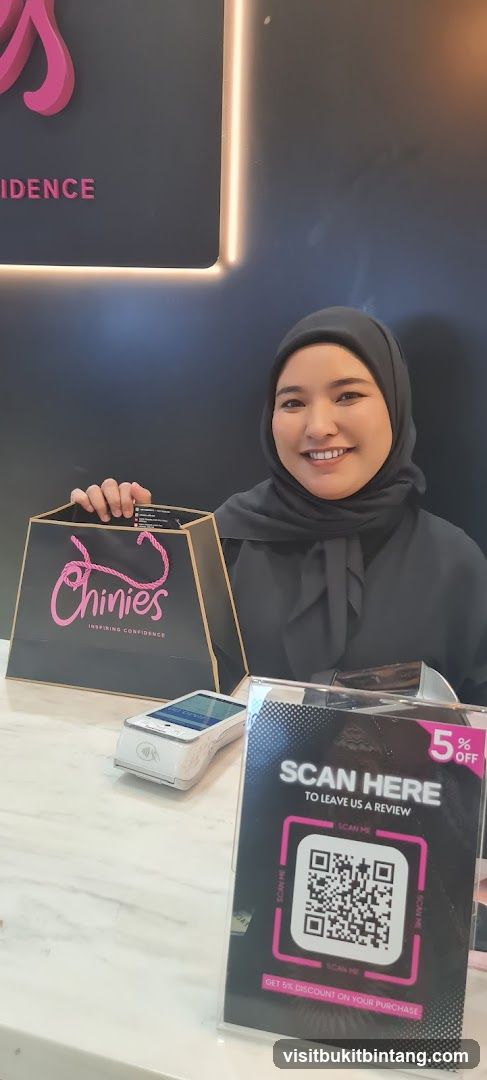 Customer with Shopping Bag