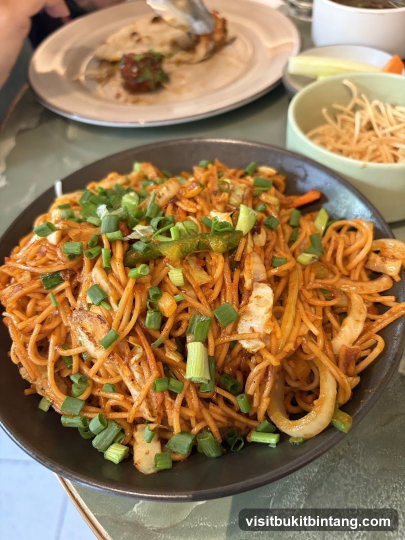 Noodles with Scallions
