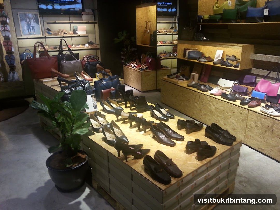 Shoe and Handbag Store Interior