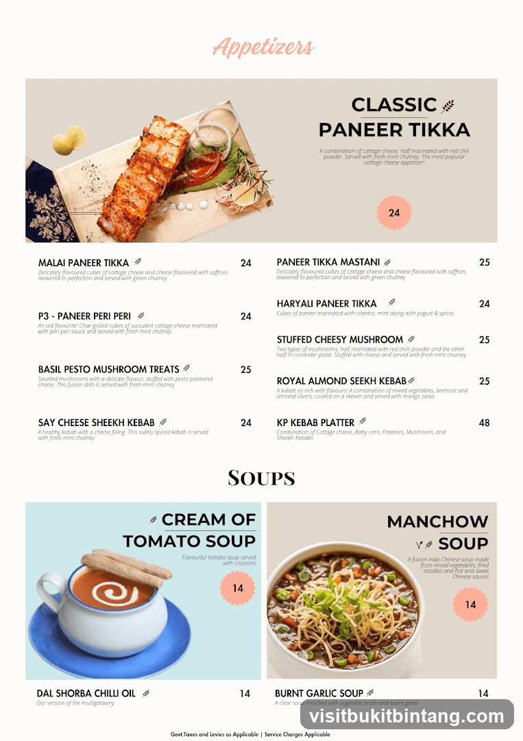 Appetizers and Soups