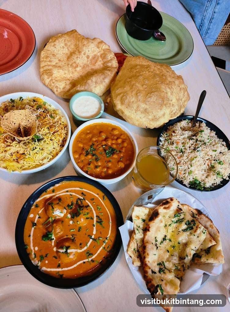Indian Food Spread