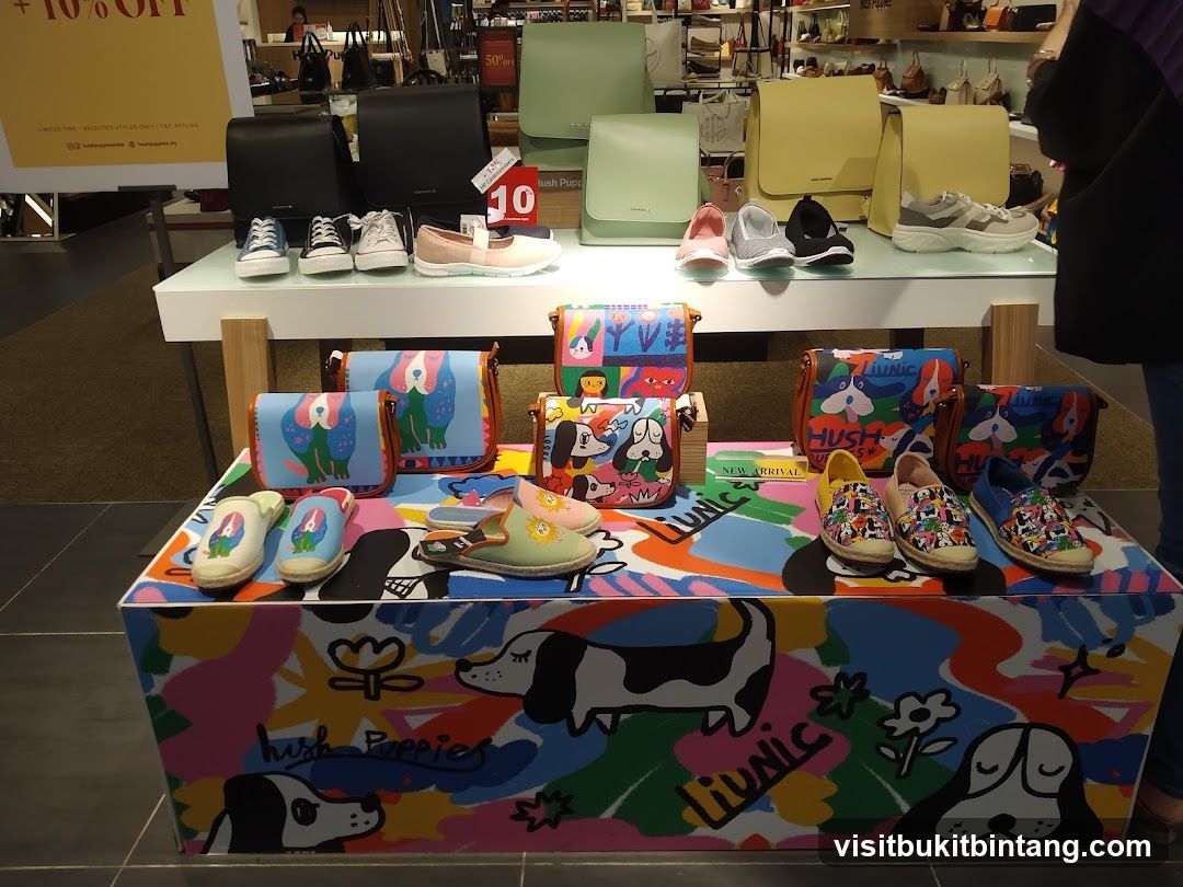 Hush Puppies Display