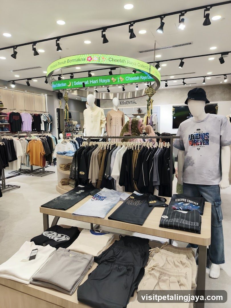 Clothing Store Interior Display