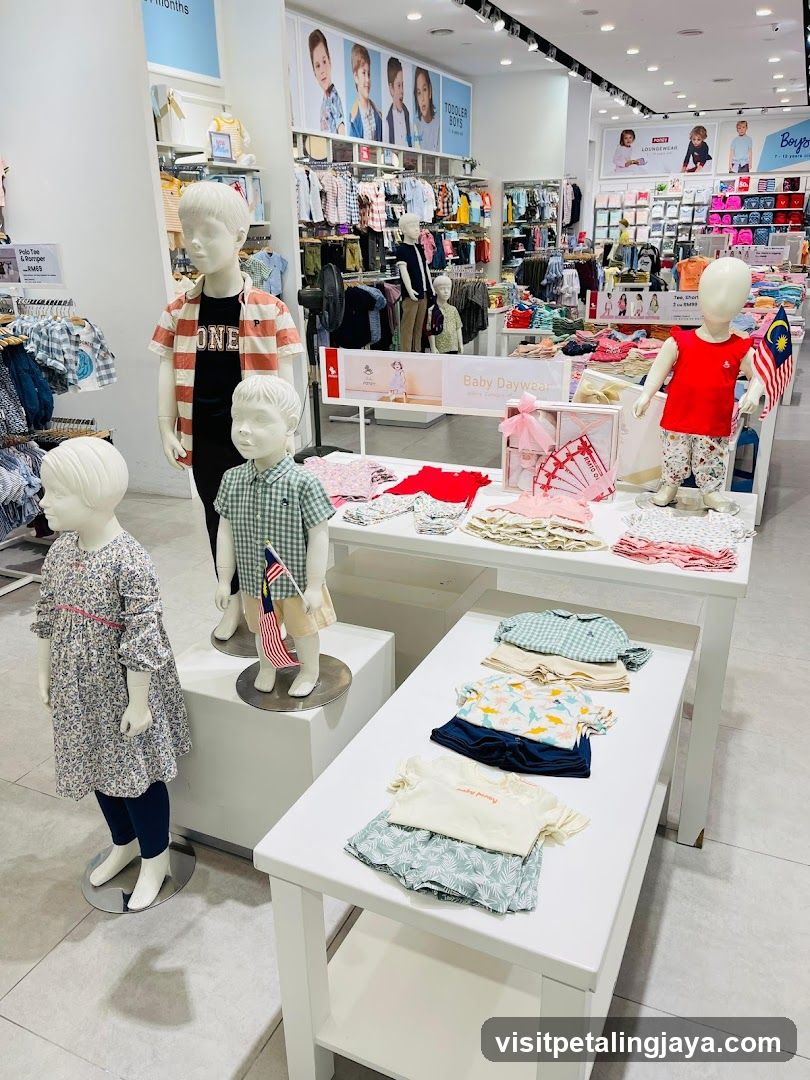 Baby Clothing Store Interior Display